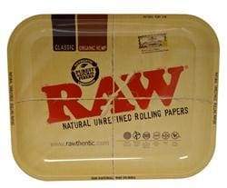 RAW Authentic Natural Rolling Tray - Large - (1, 5, or 10 Count)-Rolling Trays and Accessories