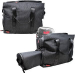 RAW Authentic Rawk N Roll All Night Bag With Additional Foil Bag - (1 Count)-Lock Boxes, Storage Cases & Transport Bags