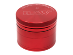 RAW Grinder X Hammercraft 2.2" 4-Piece Grinder - Red - 55mm - (1 Count)-Grinders