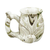 Roast & Toast Ceramic Mug Pipe - Various Styles - (1 Count)-Hand Glass, Rigs, & Bubblers