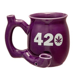 Roast & Toast Ceramic Mug Pipe - Various Styles - (1 Count)-Hand Glass, Rigs, & Bubblers