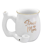 Roast & Toast Ceramic Mug Pipe - Various Styles - (1 Count)-Hand Glass, Rigs, & Bubblers