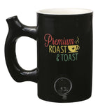 Roast & Toast Ceramic Mug Pipe - Various Styles - (1 Count)-Hand Glass, Rigs, & Bubblers