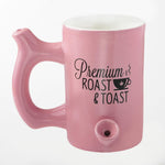 Roast & Toast Ceramic Mug Pipe - Various Styles - (1 Count)-Hand Glass, Rigs, & Bubblers