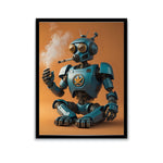 Robot "iStoner" Poster-Poster