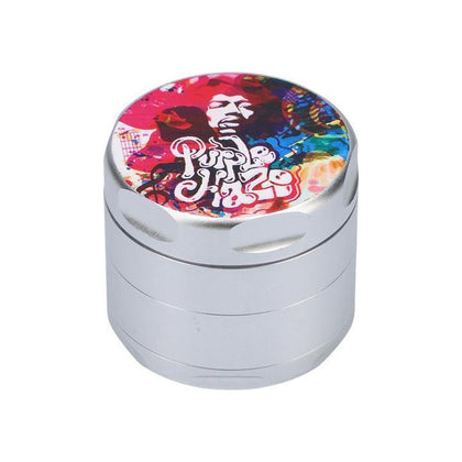 Rock Legends Jimi 55mm 3 Stage Grinder - Various Designs - (1OR 6 Count)-Grinders