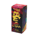 Rock Legends Jimi Hendrix 4" Sherlock Hand Glass - Various Designs - (1 Count)-Hand Glass, Rigs, & Bubblers