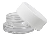 SAMPLE 9ml Glass Concentrate Container - Child Resistant - White Cap (1 CT SAMPLE)-