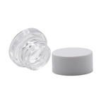 SAMPLE of 5 mL Glass Concentrate Container With Black or White Cap - Child Safe - (1 Count SAMPLE)-Concentrate Containers and Accessories