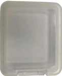 SAMPLE of 7.5 mm Clear Slim Shatter Container SD Card Case (1 Count SAMPLE)-Concentrate Containers and Accessories