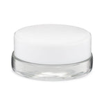 SAMPLE of 7ml Clear Glass Concentrate Container Black or White Cap - (1 Count SAMPLE)-Concentrate Containers and Accessories