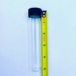 SAMPLE of Glass Blunt Tubes - With White Child Proof Cap - (1ct SAMPLE)-Joint Tubes & Blunt Tubes