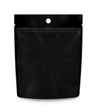 SAMPLE of Mylar Bag Opaque Black 1 Gram - 3" x 4.5" (1 Count SAMPLE)-MYLAR SMELL PROOF BAGS