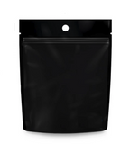 SAMPLE of Mylar Bag Opaque Black 1 Gram - 3" x 4.5" (1 Count SAMPLE)-MYLAR SMELL PROOF BAGS