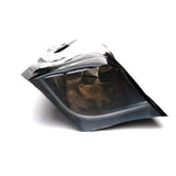 SAMPLE of Mylar Bag Opaque Black 1 Oz - 28 Grams (1 Count SAMPLE)-MYLAR SMELL PROOF BAGS