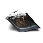 SAMPLE of Mylar Bag Opaque Black 1/8 Oz - 3.5 Grams - (1 Count SAMPLE)-MYLAR SMELL PROOF BAGS