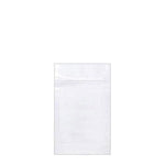 SAMPLE of Mylar Bag White/Clear 1/4 Oz - 7 Grams - 4" x 6.5" - (1 Count SAMPLE)-Mylar Smell Proof Bags