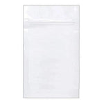 SAMPLE of Mylar Bag White/Clear 3.8" x 5.3" 1/8 Oz - 3.5 Grams - (1 Count SAMPLE)-Mylar Smell Proof Bags