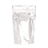 SAMPLE of Mylar Bag White/Clear 3.8" x 5.3" 1/8 Oz - 3.5 Grams - (1 Count SAMPLE)-Mylar Smell Proof Bags