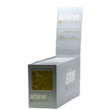 SHINE 24K Gold Rolling Papers 1 1/4 Size 2 Sheets (36 Pack Display)-Papers and Cones