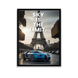 "Sky Is The Limit" Motivational Poster-Poster