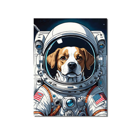 Space Dawg Poster-