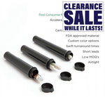 STO Joint & Cartridge Tubes - Recyclable - Child Resistant CR - Various Sizes & Colors (250, 500 or 1000 Count)-Joint Tubes & Blunt Tubes