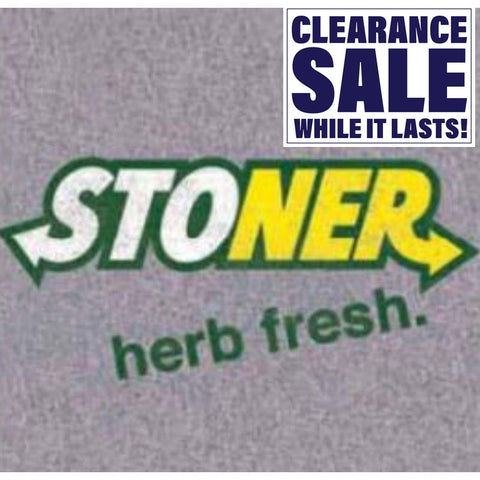 Stoner Herb Fresh - T-Shirt - Various Sizes - (1 Count or 3 Count)-Novelty, Hats & Clothing