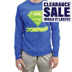 Stonerman Long Sleeve T Shirt - Various Sizes - (1 Count or 3 Count)-Novelty, Hats & Clothing
