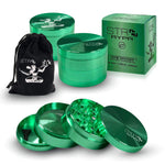 STR8 RYPR Aluminum Grinder - 4 Piece - 55mm - Various Colors (1 Count)-Grinders
