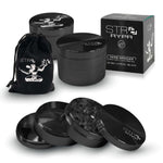 STR8 RYPR Aluminum Grinder - 4 Piece - 55mm - Various Colors (1 Count)-Grinders