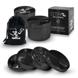 STR8 RYPR Aluminum Grinder - 4 Piece - 55mm - Various Colors (1 Count)-Grinders