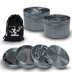 STR8 RYPR Aluminum Grinder - 4 Piece - 75mm - Various Colors (1 Count)-Grinders
