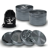 STR8 RYPR Aluminum Grinder - 4 Piece - 75mm - Various Colors (1 Count)-Grinders