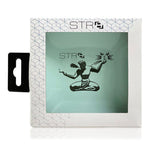 STR8 Shatter Resistant Glass Rolling Tray - Various Sizes - (1 Count)-Rolling Trays and Accessories