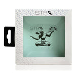STR8 Shatter Resistant Glass Rolling Tray - Various Sizes - (1 Count)-Rolling Trays and Accessories