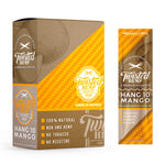 Twisted Hemp Designer Hemp Wraps - Mango - 2 Per Pack-Papers and Cones