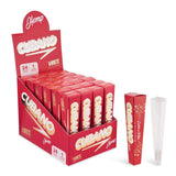 Vibes Cubano Hemp Cones King Size - (24 Packs Per Box - 1 Cone Per Pack)-Papers and Cones