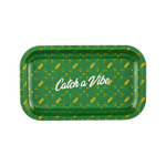 Vibes Medium "Catch A Vibe" Rolling Tray - (Various Colors) - (1 Count)-Papers and Cones