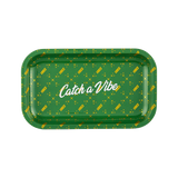 Vibes Medium "Catch A Vibe" Rolling Tray - (Various Colors) - (1 Count)-Papers and Cones
