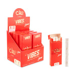 Vibes - The Cali - Hemp 2 Gram Cylindrical Shape Paper - 3 Per Pack - (8 Count Per Display)-Papers and Cones