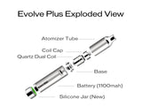 Yocan Evolve Plus Standard Size Vaporizer Kit - Various Colors - (1 Count)-Vaporizers, E-Cigs, and Batteries