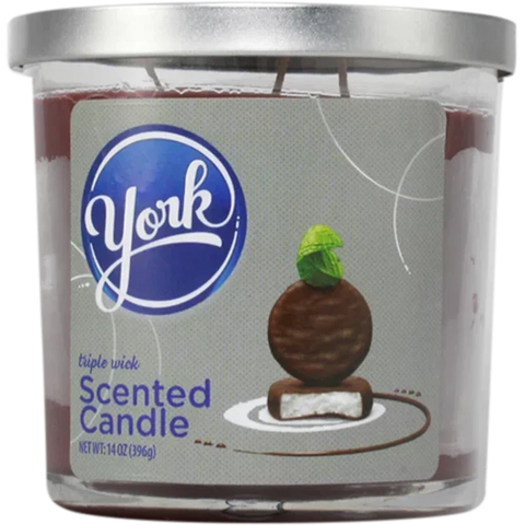 York Peppermint Patty 14oz 3 Wick Candle - (Various Counts)-Air Fresheners & Candles