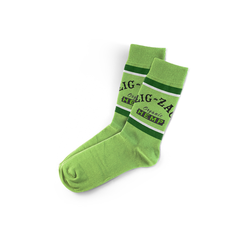 Zig-Zag Classic Socks - Hemp Green - Count)-Novelty, Hats & Clothing