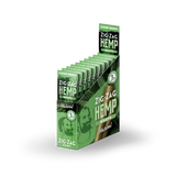 Zig-Zag Hemp Wraps - 2 Per Pack - Natural - (25 Count Displays)-Papers and Cones