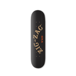 Zig-Zag King Black Skateboard - (1 Count)-Novelty, Hats & Clothing