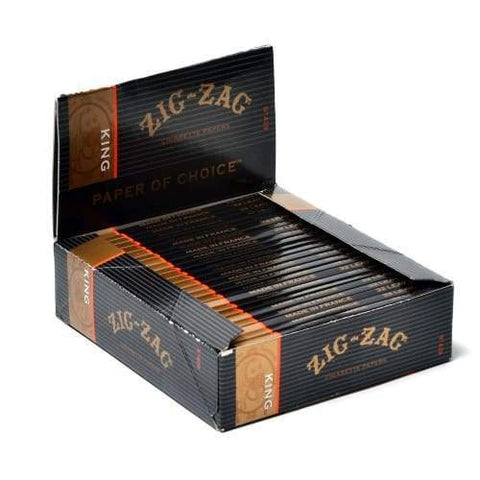 Zig-Zag KING SIZE NO 429 PAPERS - (24 Count)-Papers and Cones