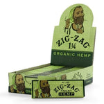 Zig-Zag Organic Hemp 1 1/4" - (24 Count)-Papers and Cones