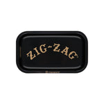 Zig-Zag Small Black Rolling Tray - (1, 5, or 10 Count)-Rolling Trays and Accessories