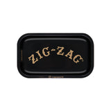Zig-Zag Small Black Rolling Tray - (1, 5, or 10 Count)-Rolling Trays and Accessories